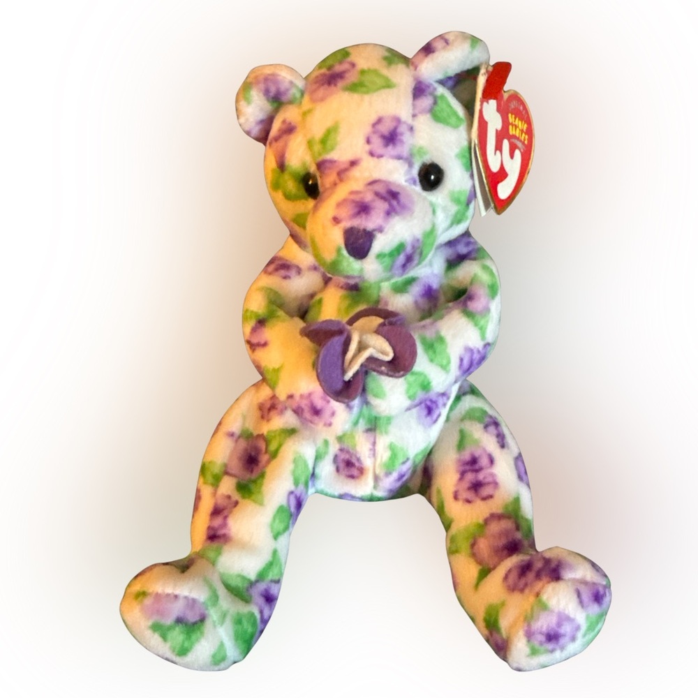 “Corsage” Beanie Baby LIKE NEW Retired 7/16/04